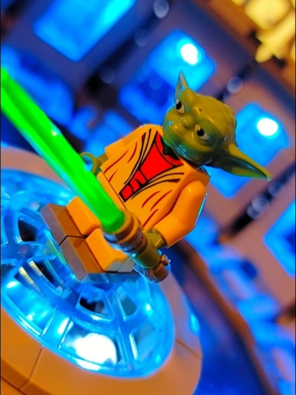 Star Wars Yoda Minifigure Lego Compatible